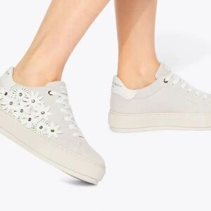 NEW Kurt Geiger Laney Flower Tennis Shoes